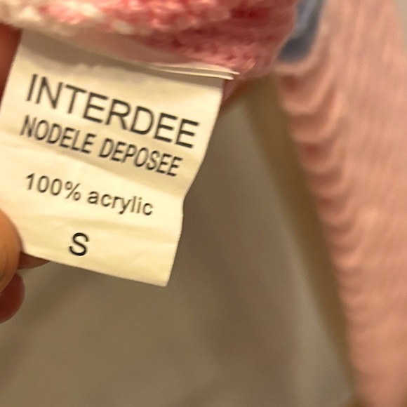 FOCUSNORM Colorblock Sweater Hollow Long Sleeve U-shaped Neck Knit Pullover - Picture 11 of 13